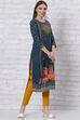 Phalsa Straight Kurta image number 3